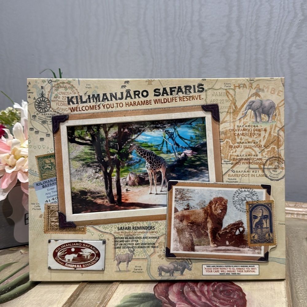 NWT Walt Disney World Kilimanjaro Photo Picture Frame New
